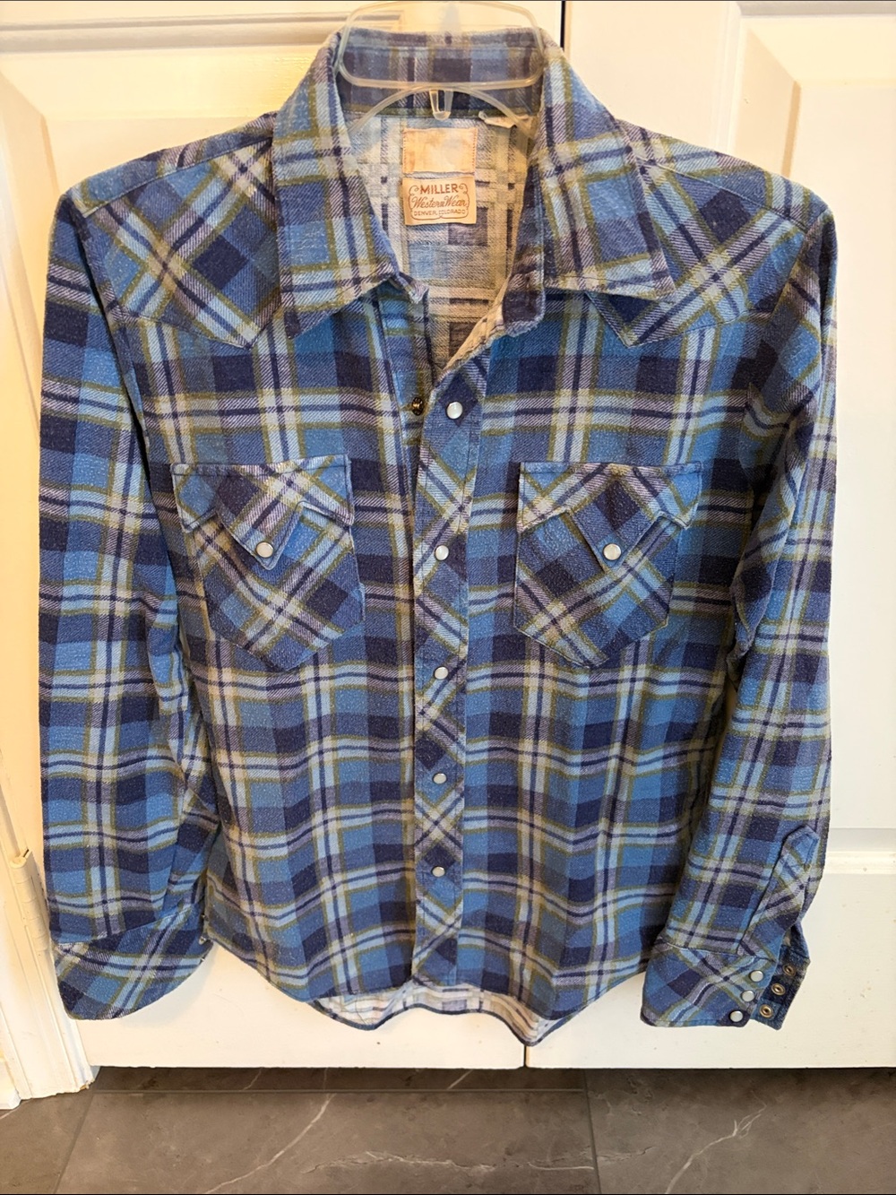 Vintage Western Wear Snap Front Shirt
